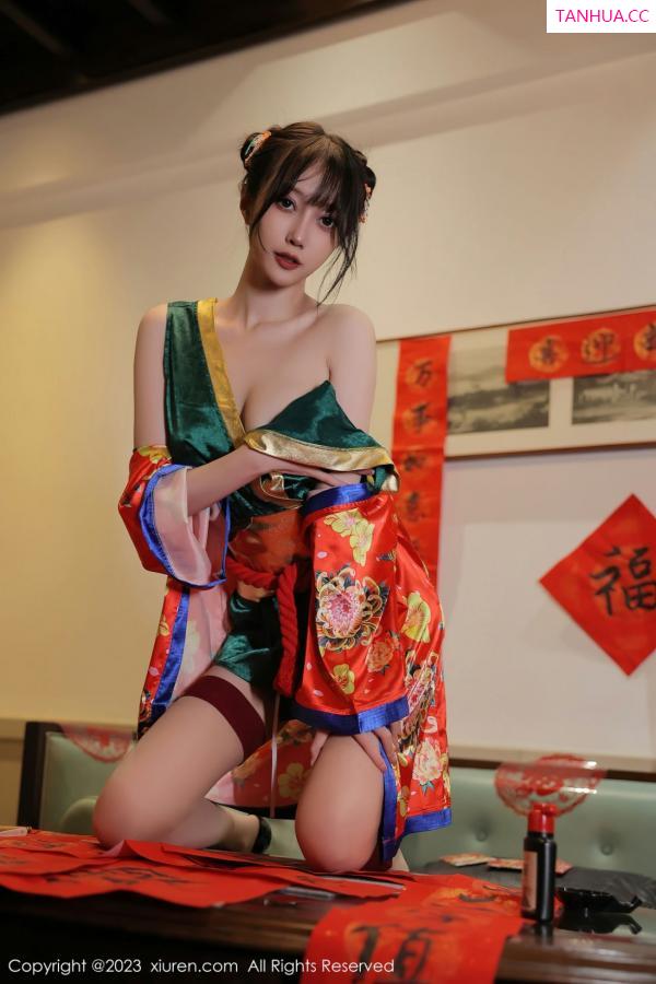 玥儿玥  [XiuRen]高清写真图 2023.01.20 No.6167 玥儿玥er 新春美腿第32张图片